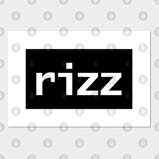 Rizz Gen Z Slang Gen Z Posters and Art Prints TeePublic